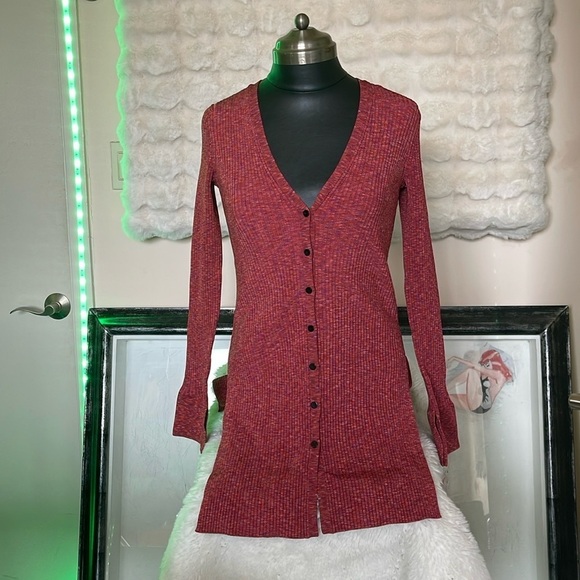 Theory viscose cardigan, sweater this could be used as a sexy dress top - Picture 1 of 10